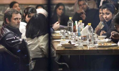 Third gender group gives Rahul a surprise