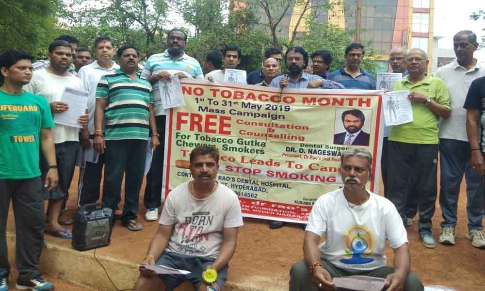 Campaign on ills of tobacco conducted