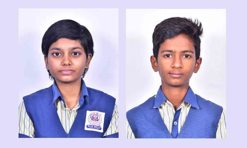 Blue Bells School students get top ranks in Karimnagar