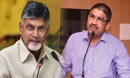 Chief secretary meets Chandrababu Naidu, discusses on cabinet meet