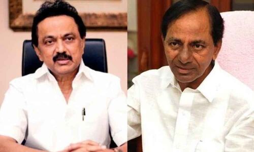 KCR to meet MK Stalin today; steps up efforts to form third front
