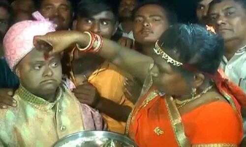 Gujarat mans lifelong wish to have a grand wedding is fulfilled - but without a bride