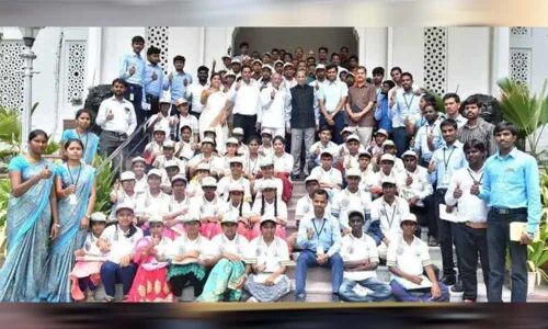 EFLU training classes in English for children of Raj Bhavan staff