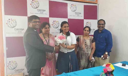 Oakridge students excel in CBSE exams