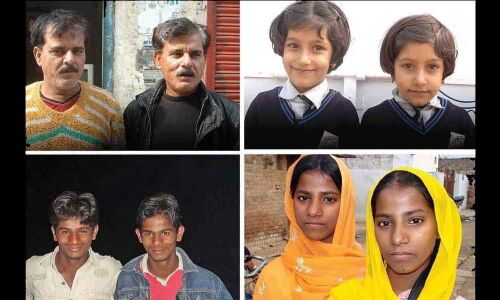 Polling brings double trouble in village of twins