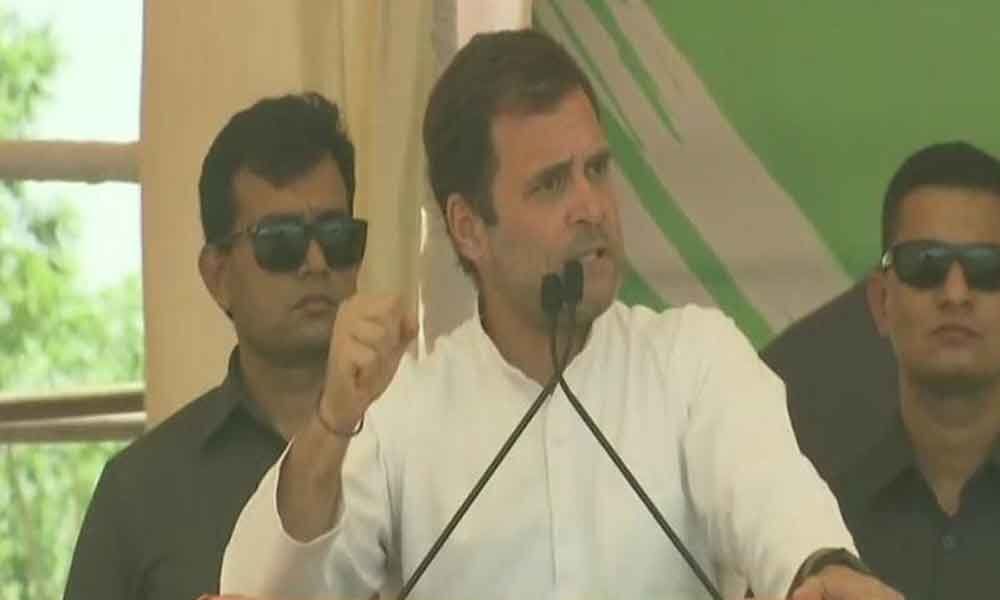 Rahul taunts Modi over claim on cloud cover during air strikes