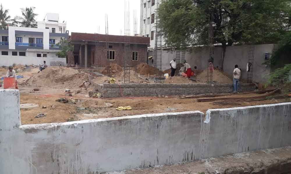 Land encroached, site sold illegally