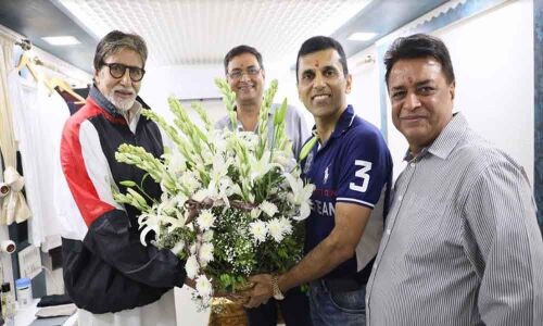 I havent met a more passionate actor than Mr Bachchan, says Anand Pandit