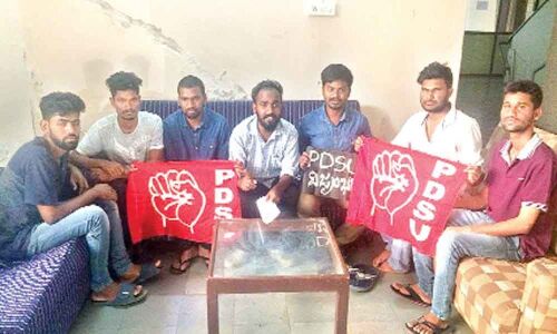 Progressive Democratic Students Union demands PG semester results