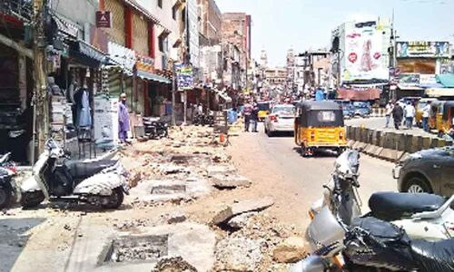 Civic works move at a snails pace