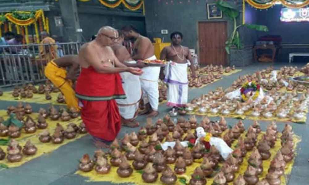 Lord Sri Lakshmi Narasimha Swamy Jayanti celebrations at Yadadri
