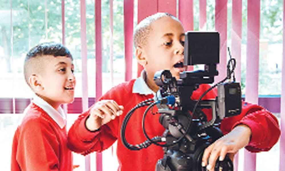 Workshop for kids on filmmaking