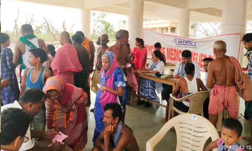 NTPC doctors treat patients in cyclone-hit Odisha villages