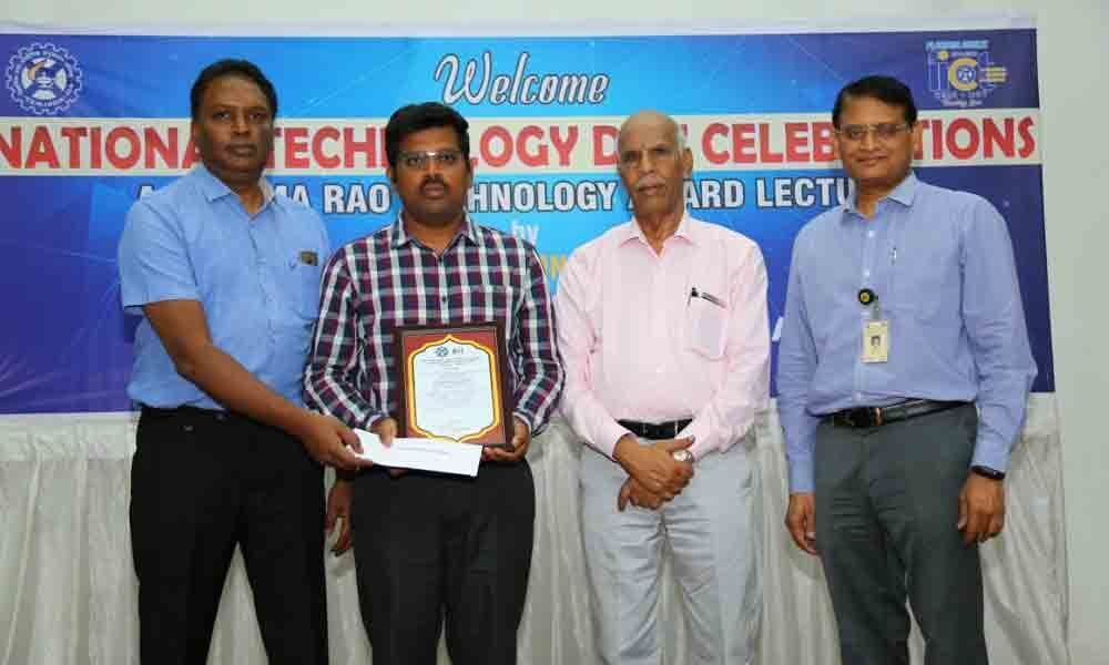 IISER faculty gets young scientist award