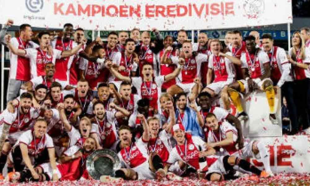 EreDivisie: Ajax dumps De Graafschap 4-1 to seal 33rd title and overcome UCL loss