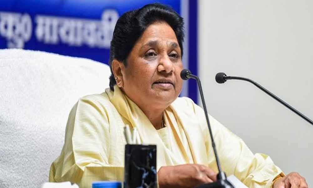 BJP forced Election Commission to ban campaigning in West Bengal: Mayawati