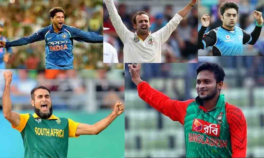 5 spinners who can spin webs on batsmen