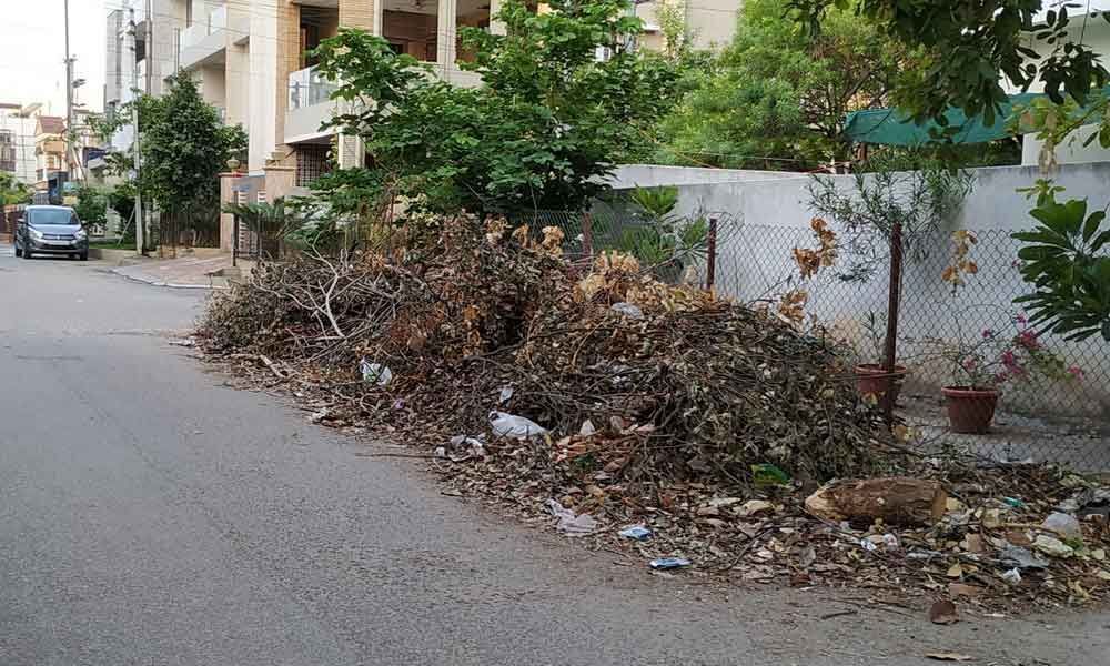 Official apathy leads to garbage pile-up