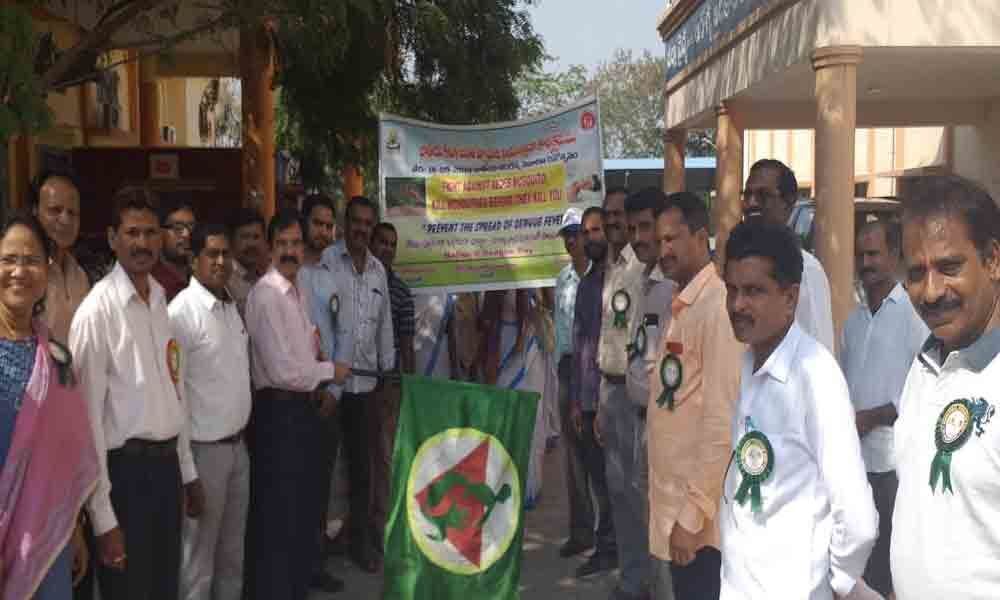 National Dengue Day observed in Karimnagar