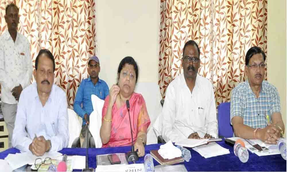 Develop villages ideally, Collector  M Prashanthi asks panchayat secretaries