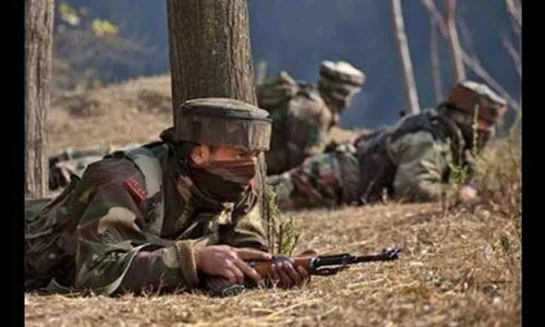 3 militants, soldier killed in J&K gunfight