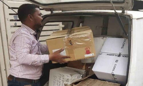 Joy of Giving initiative by laundry startup