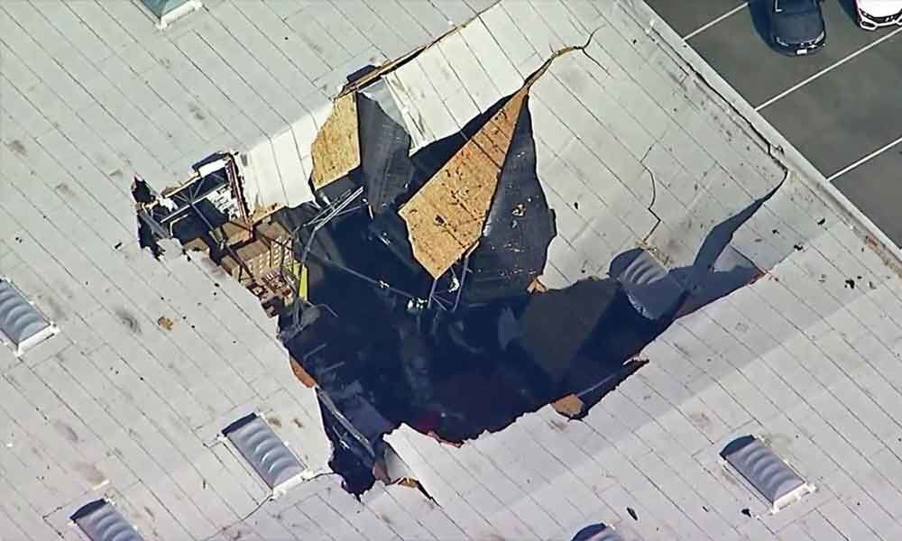 F-16 Fighter Jet Crashes Into California Building, Pilot Ejects Safely