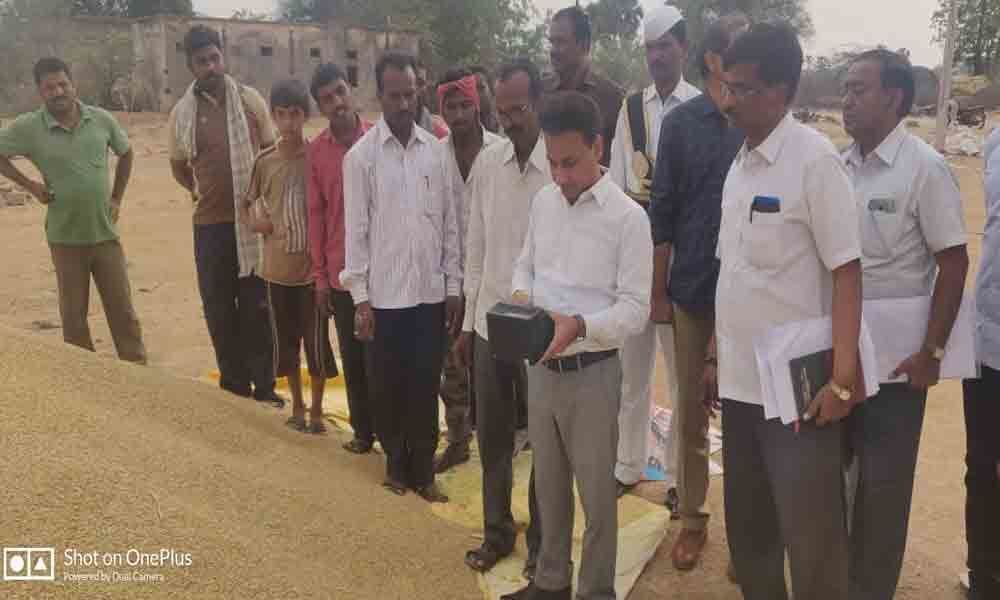 Collector sets two-day deadline for completing paddy purchase
