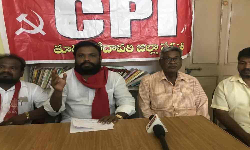 CPI criticises official apathy to farmers issues