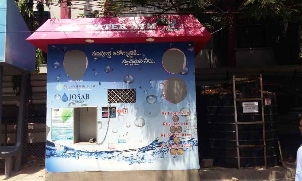 Many water ATMs go defunct across city