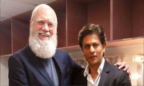 Shah Rukh Khan honoured to share story with Letterman