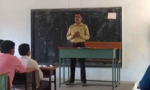 Counting staff attend 2nd day training at Narayankhed government junior college