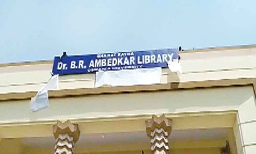 Osmania University library renamed after the Father of Constitution