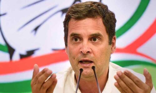 Congrats Mr PM. Excellent press meet : Rahul mocks Modi on his first press meet