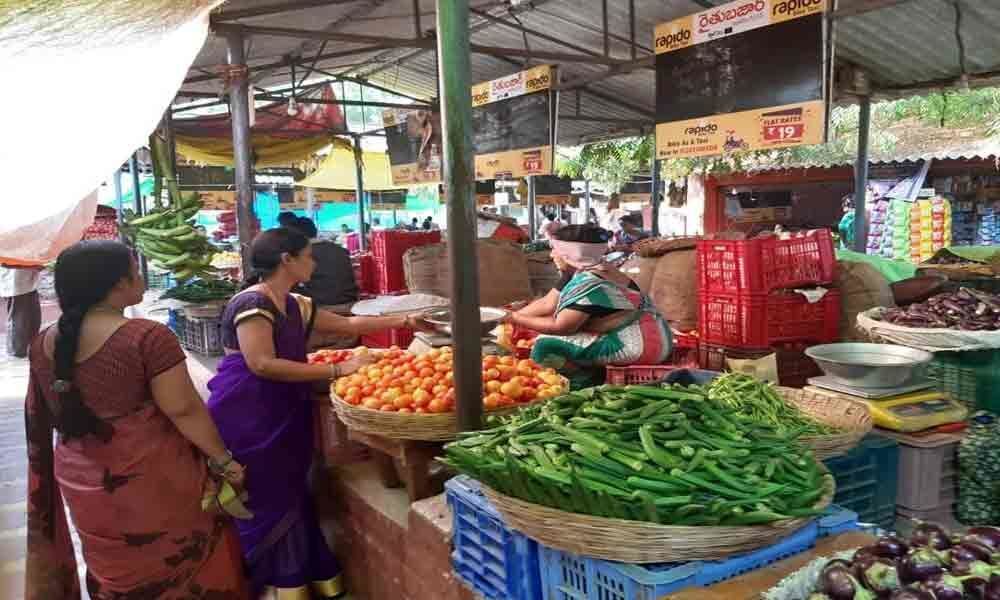 Prices of veggies hit the roof in city