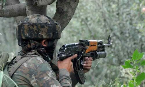 Terrorist killed in encounter with security forces in J&Ks Pulwama