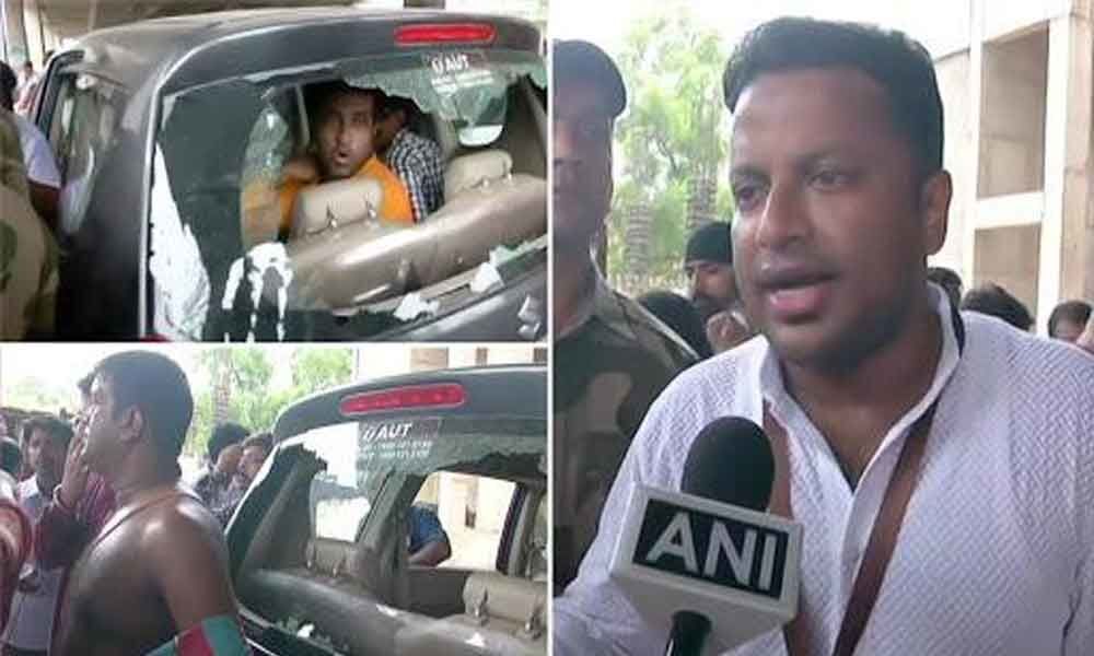 BJP candidate, party leader attacked in West Bengal