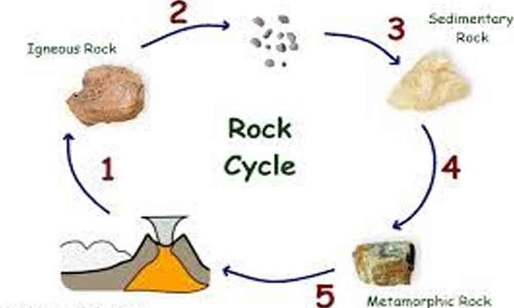 rock cycle igneous sedimentary metamorphic