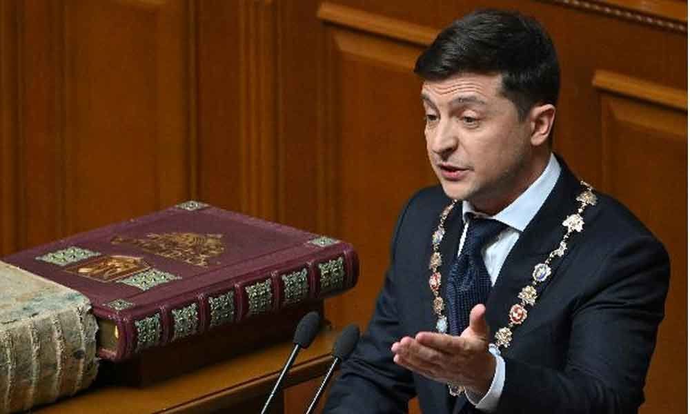 Ukraines Zelensky announces dissolution of parliament shortly after inauguration