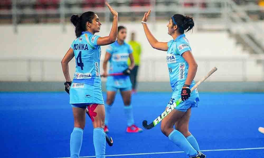 Indian womens hockey team beat Republic of Korea 2-1 in tour opener