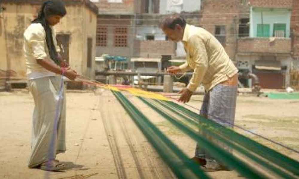 For weavers of Varanasi, there is sorrow in wrap and weft