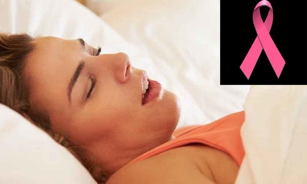Women with sleep apnea at greater cancer risk