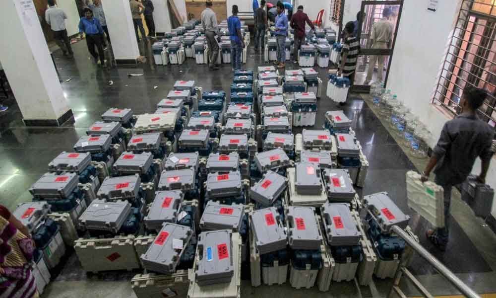 EVMs absolutely safe in strongrooms: Election Commission