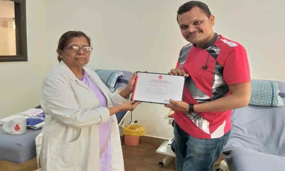 Man with a rare blood group saves 30 lives
