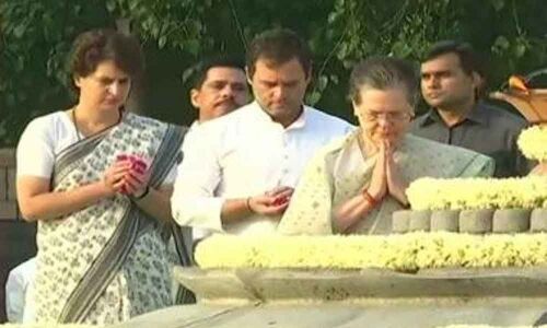 Tributes to Rajiv Gandhi on 28th death anniversary