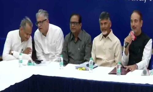 Anti-BJP front leaders meet in Delhi over counting process