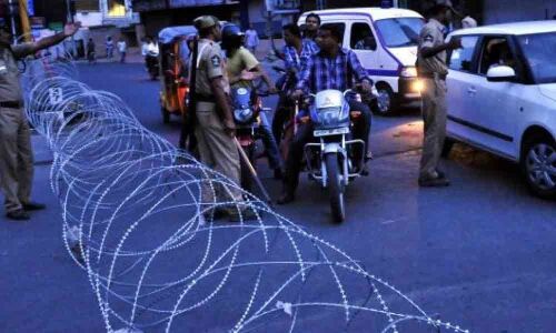 Traffic restrictions tomorrow