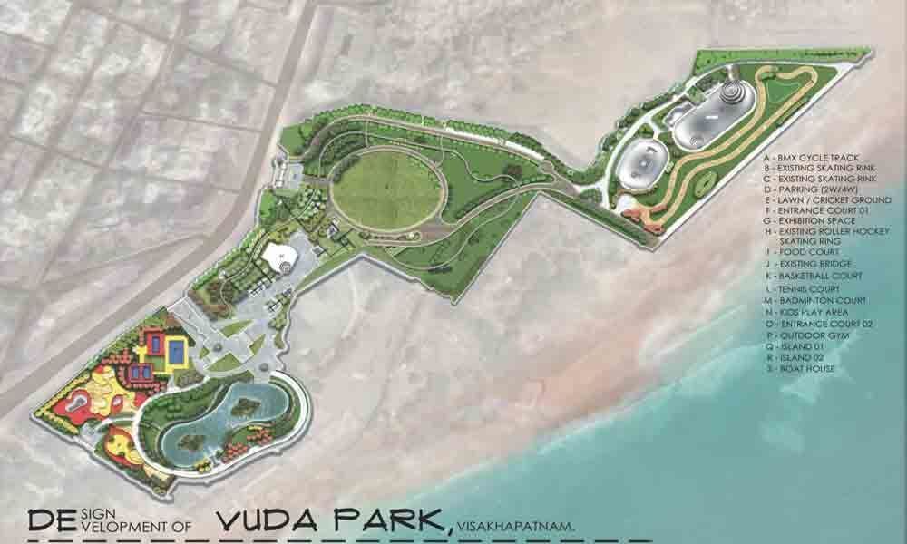 Sports infra, parking facilities in VUDA park opposed