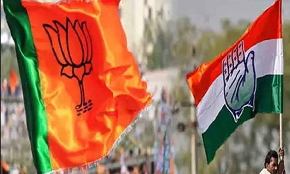 BJP, Congress leads in four constituencies each in Telangana