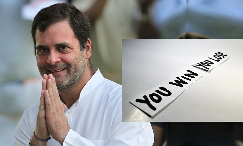 Rahul - Loses Big, Wins Big